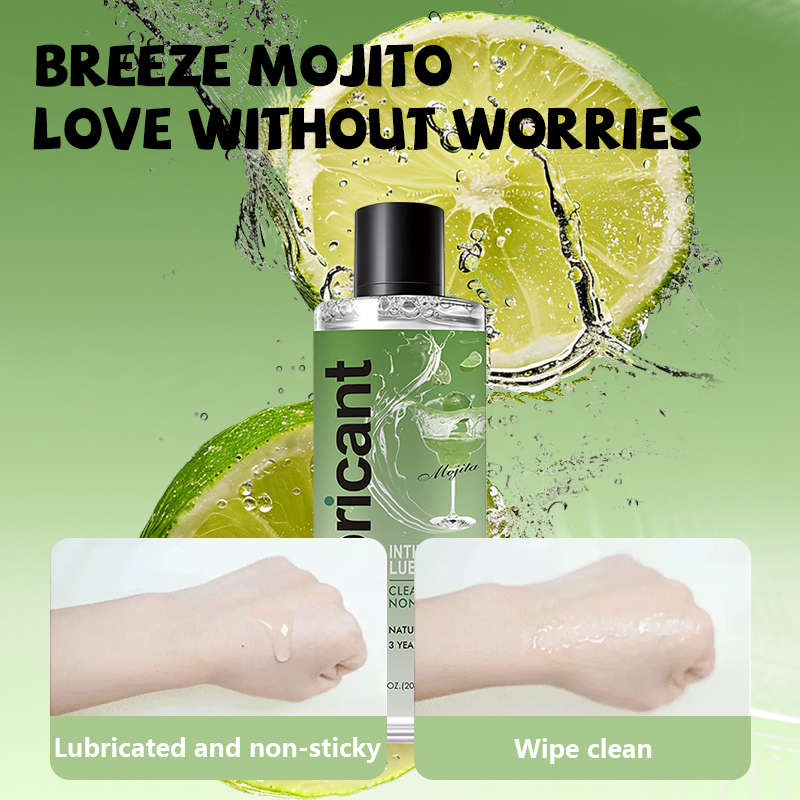 Mojito flavor 1 bottle Adult products packaging lubricant female private parts care lubricant