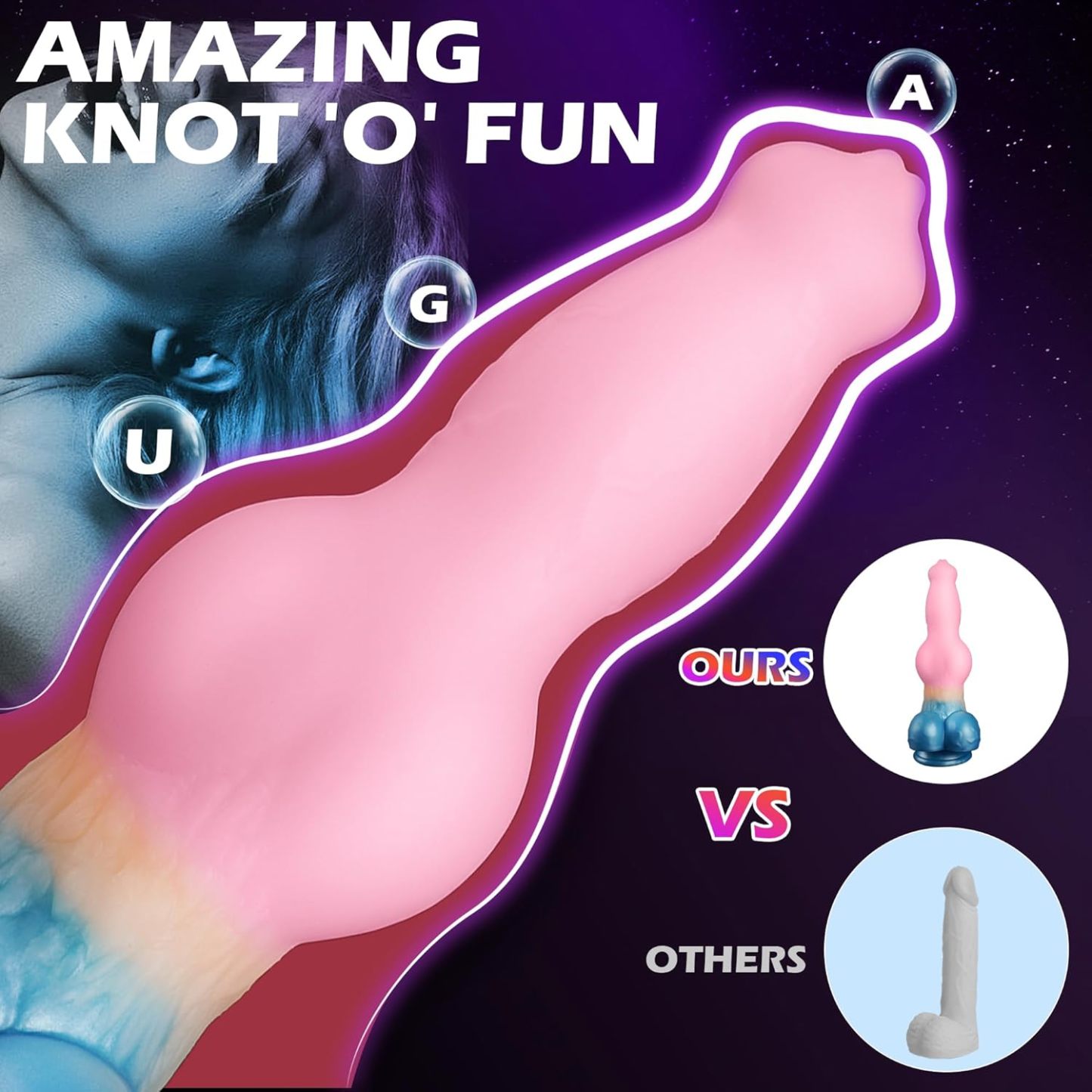 9.65 Inch Monster Dildo