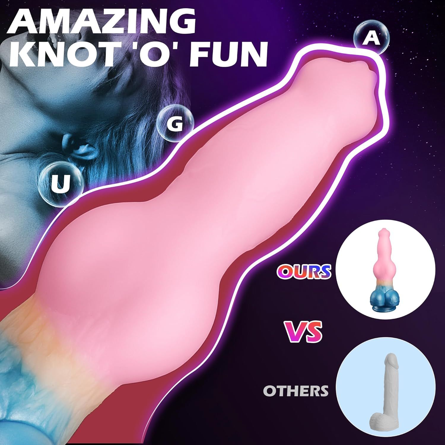 9.65 Inch Monster Dildo