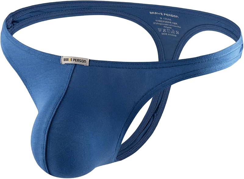 MuscleMate Men's Thong G-String Underwear, Men's Hot Thong G-String Brief Underwear, Stretch and All-day Comfort.
