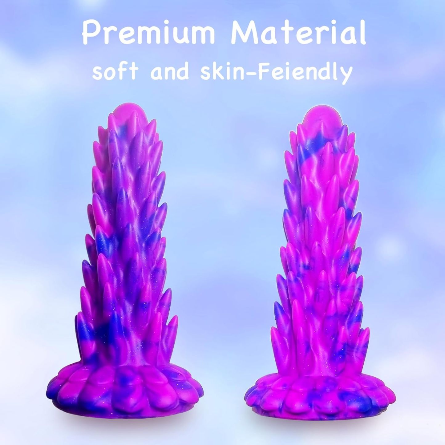 Unique Barbed 9.05 Inch Dragon Dildo