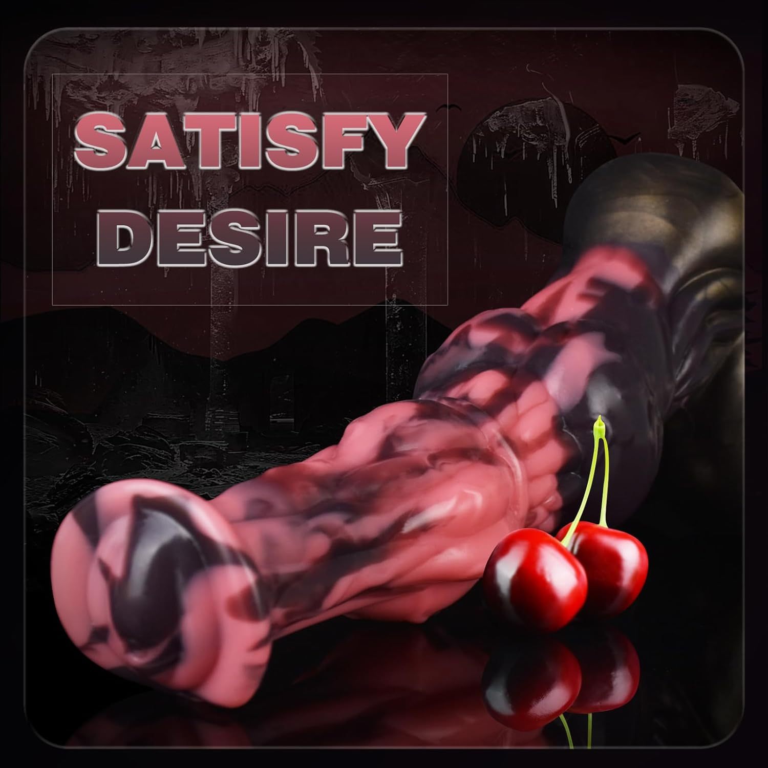 Realistic horse shaped silicone dildo