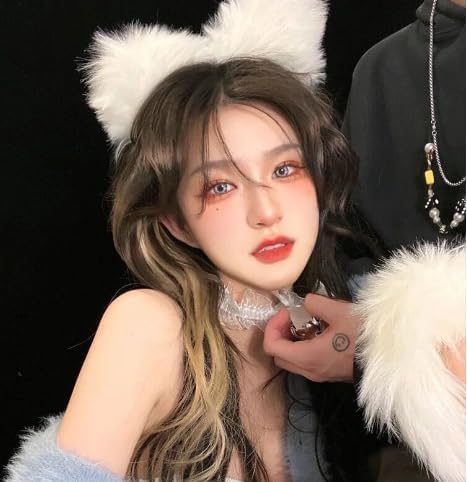 Cute dog, cat and fox ears headband