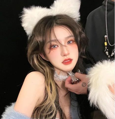 Cute dog, cat and fox ears headband