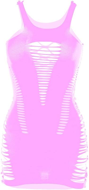 Women's babydoll hollow fishnet underwear