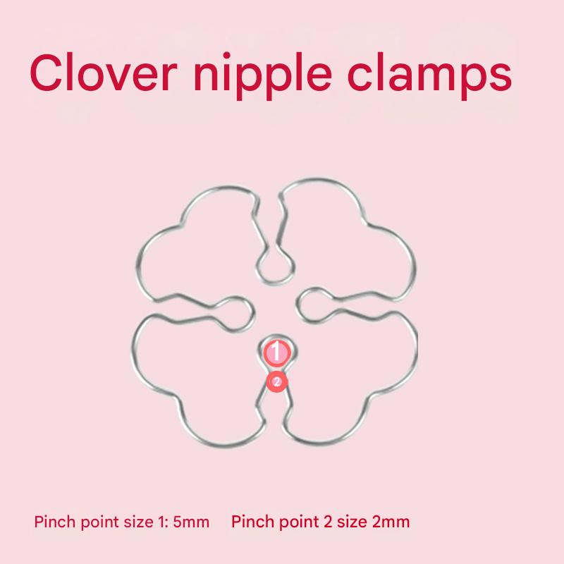 Cute pet coil nipple clamps for men and women nipple clamps for couples flirting sex toys sm training climax