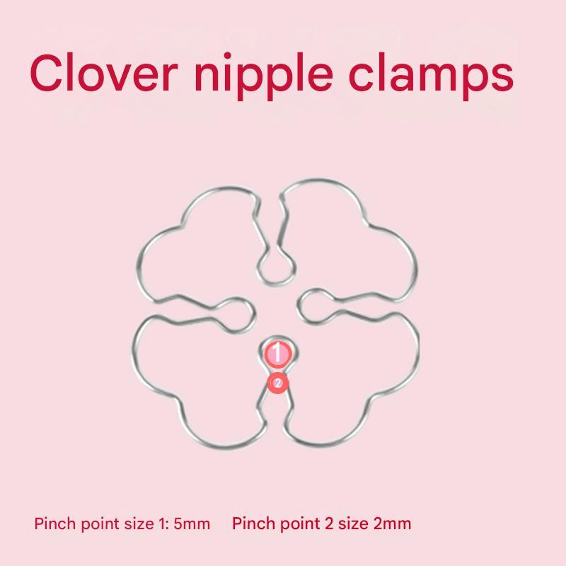 Cute pet coil nipple clamps for men and women nipple clamps for couples flirting sex toys sm training climax
