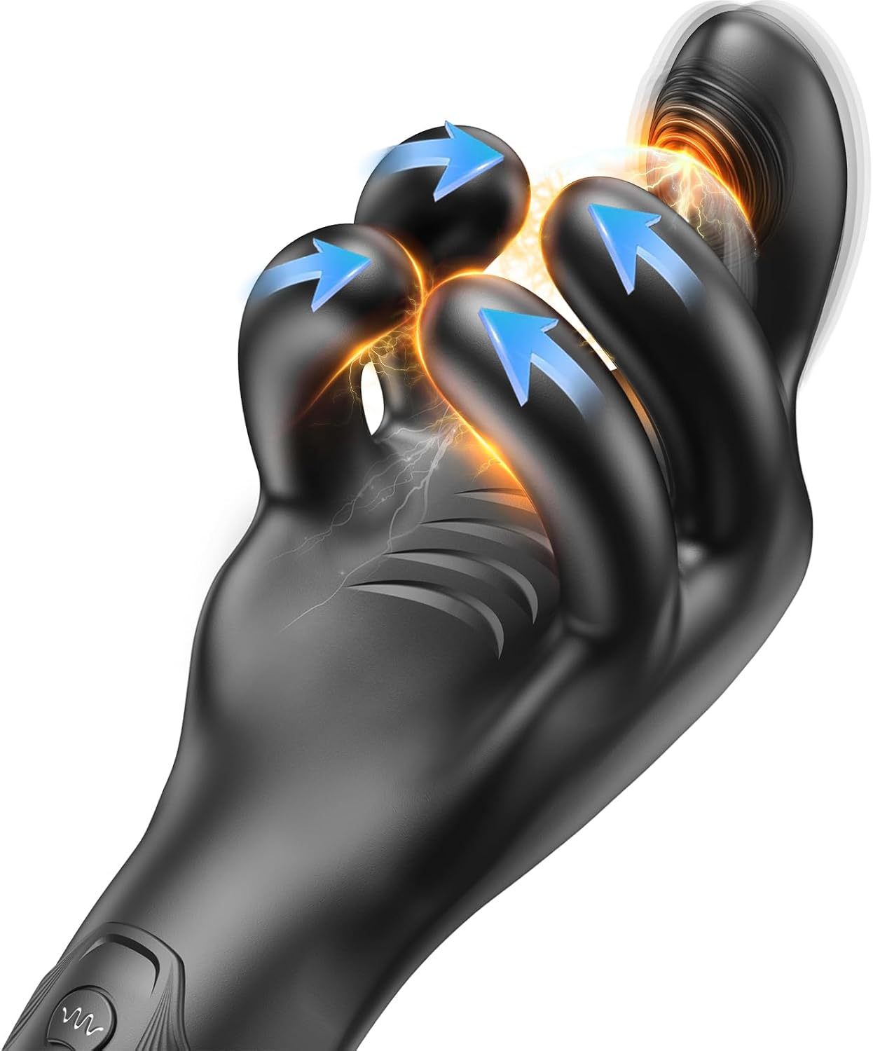 Male Sex Toys for Men Masturbators - Tentacle Penis Vibrator Stroker with 10 Clamping & 10 Vibrating Modes for 360 ° Blowjob Training Wrap, Male Masturbator Mens Adult Sex Toys for Men Couples