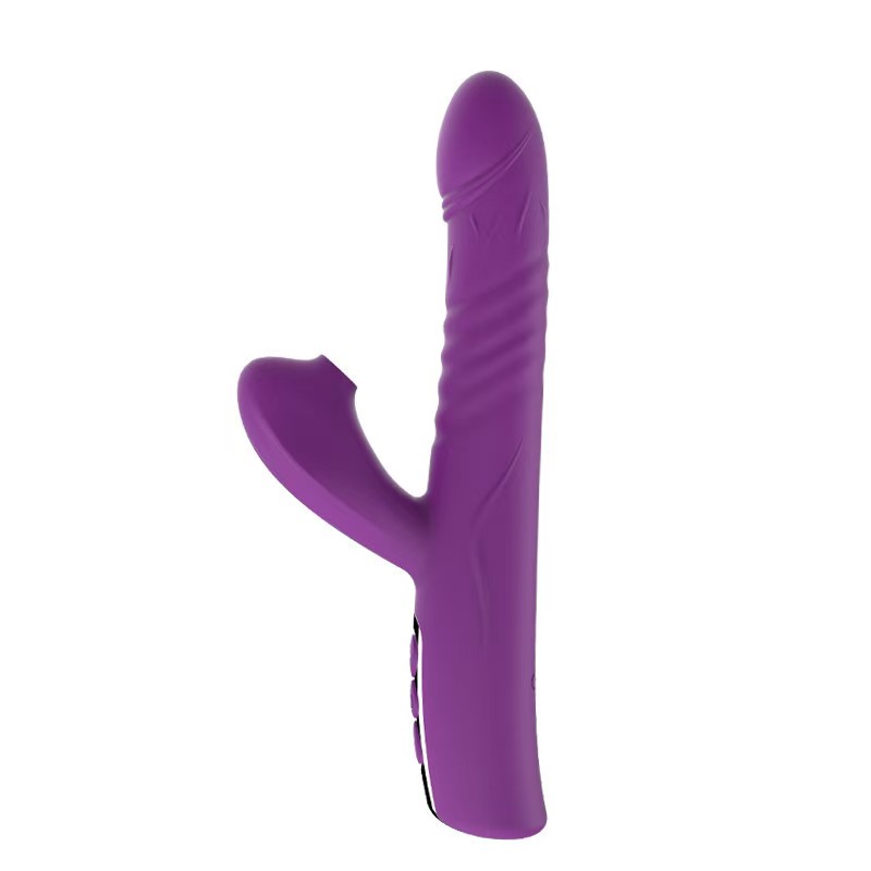 Telescopic vibrator 5 frequency sucking 8 frequency telescopic vibrati