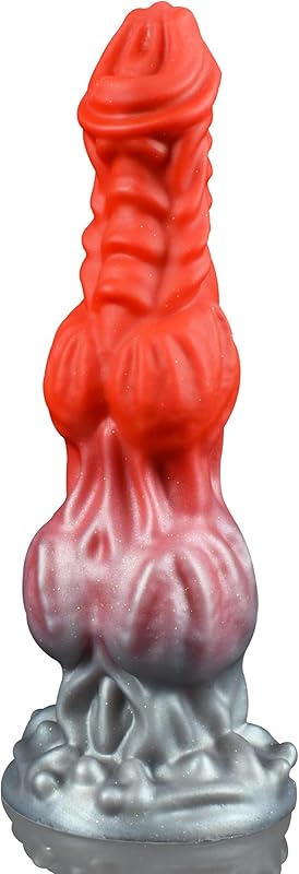 9.6 Inch Unicorn Dildo with 2 Large Knots