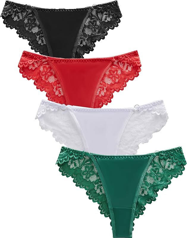Women's sexy seamless invisible high waist and low waist 1-4 pack
