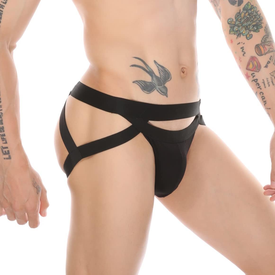 AOWAWO Men's Sports Low-Rise Hollow Hot-Selling Briefs