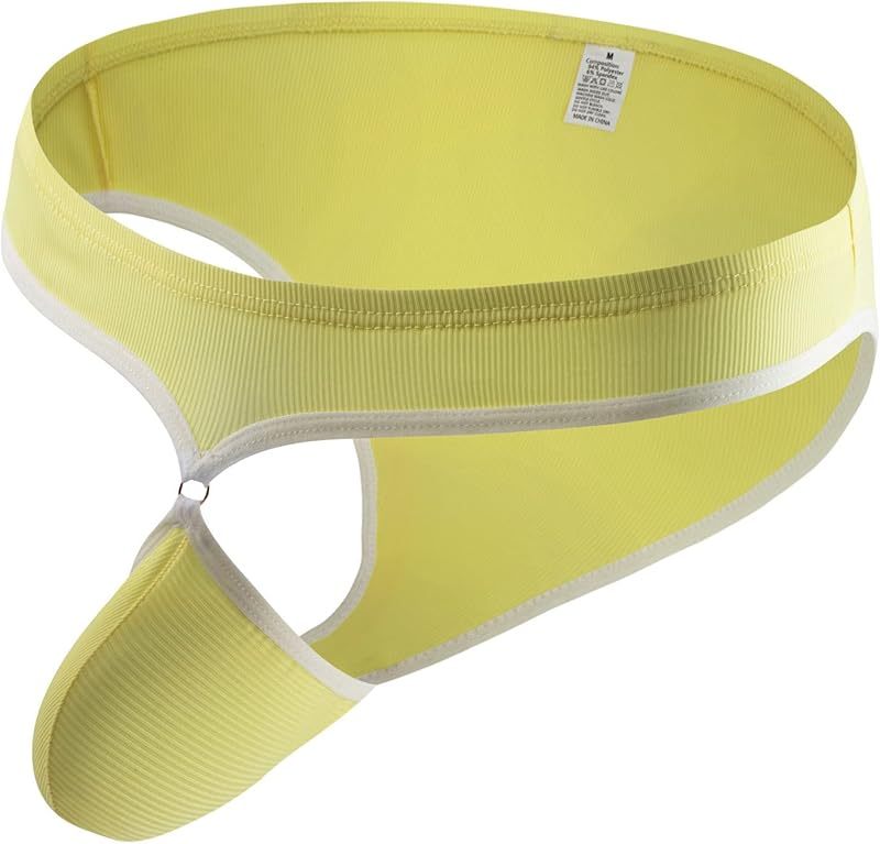 Men's Sexy Low-Rise Stretch Transparent Thong