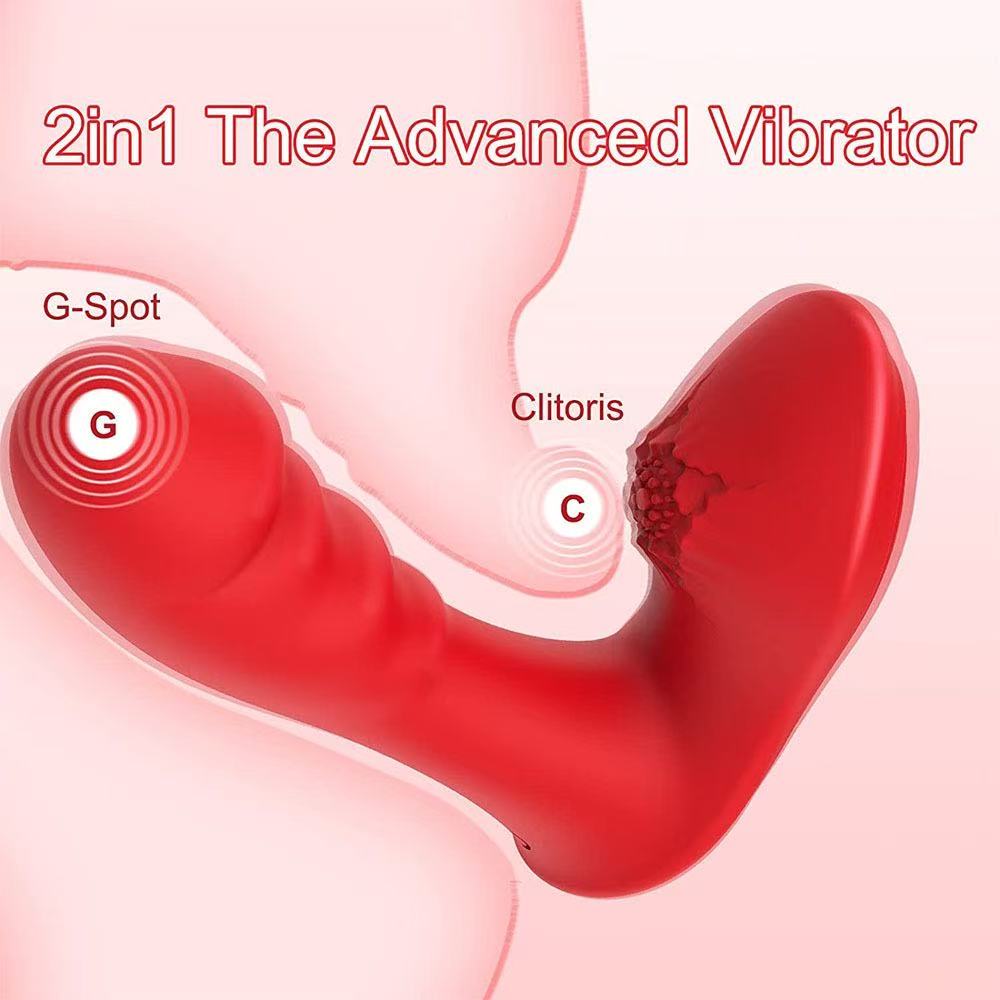 Angela double-headed vibrator magnetic charging 10-frequency massage stick female silicone masturbation adult products wholesale
