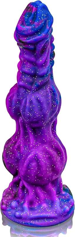 9.6 Inch Unicorn Dildo with 2 Large Knots