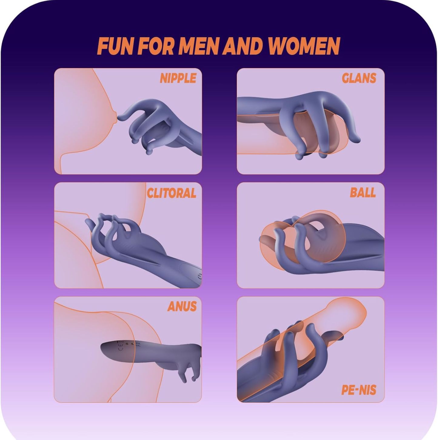 Male sex toy with 10 vibration modes