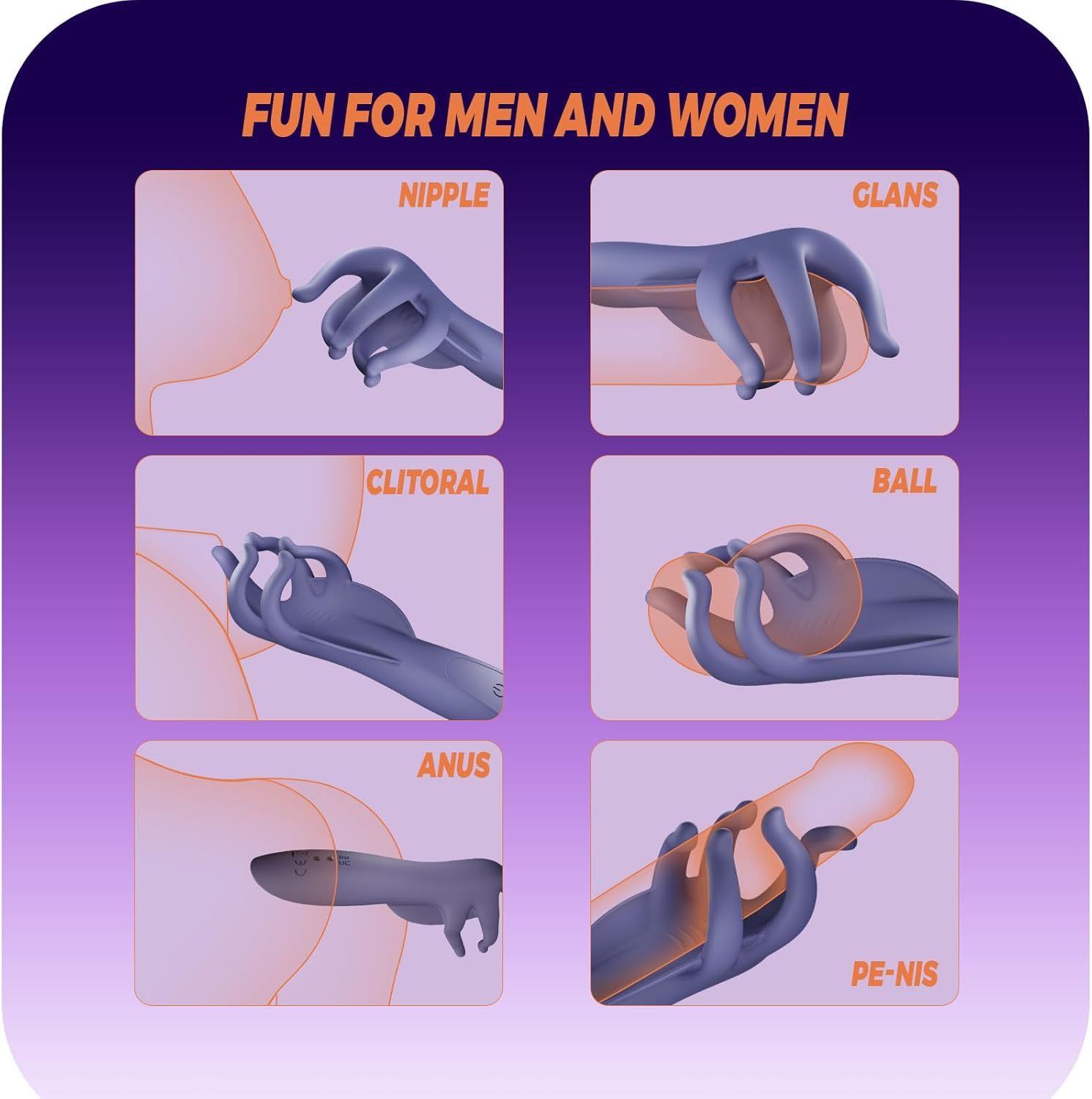 Male sex toy with 10 vibration modes