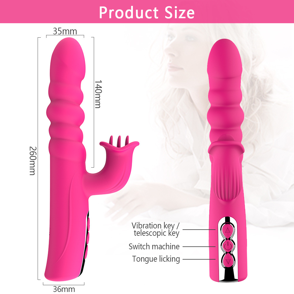 Smart telescopic vibrator masturbator private parts insertion couples adult supplies sex toys vibrator