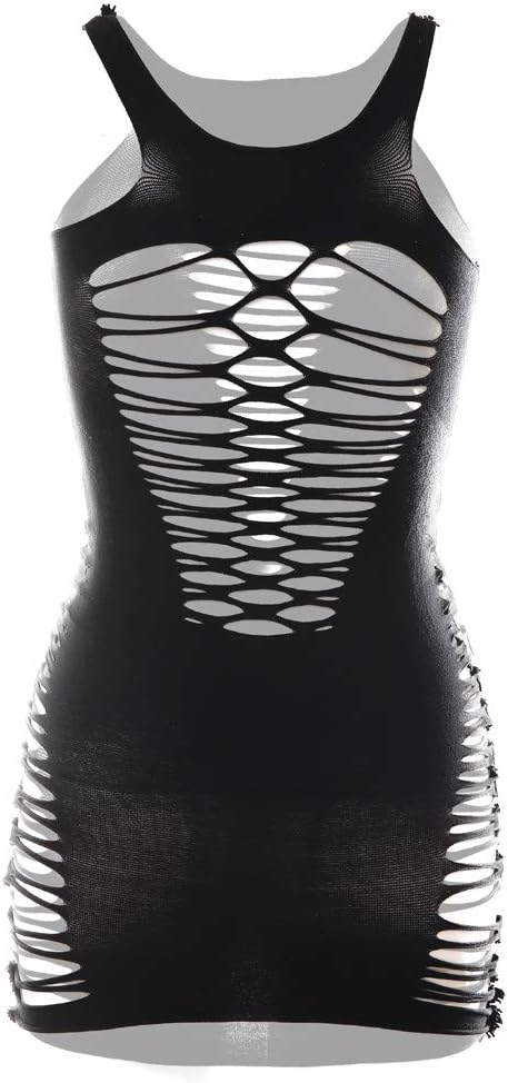 Women's babydoll hollow fishnet underwear