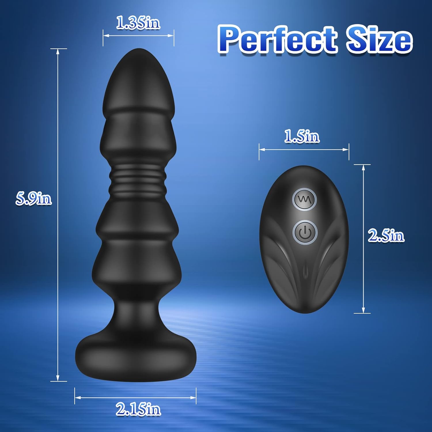 thrust sex toy anal plug