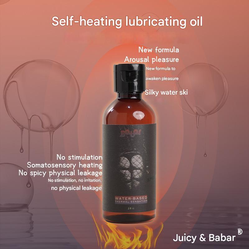 Thermal oil Human body heat lubricant couple supplies climax flirting lubricant physical heating non-stimulating