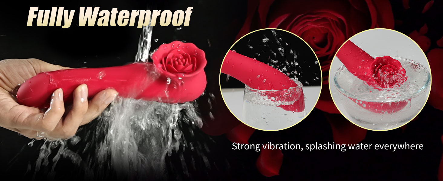 Rose Sex Toy Vibrator Adult Sex Toys Rose Vibrator Dildo for Female Sex Toy