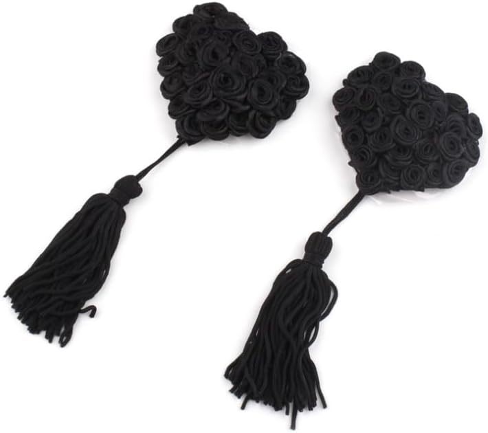 Rose Heart Nipple Covers