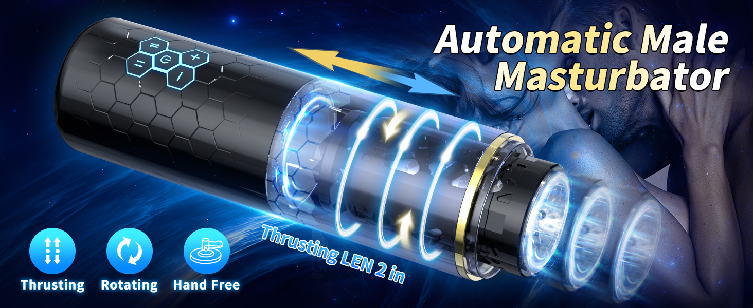 Automatic Male Masturbator Sex Toys