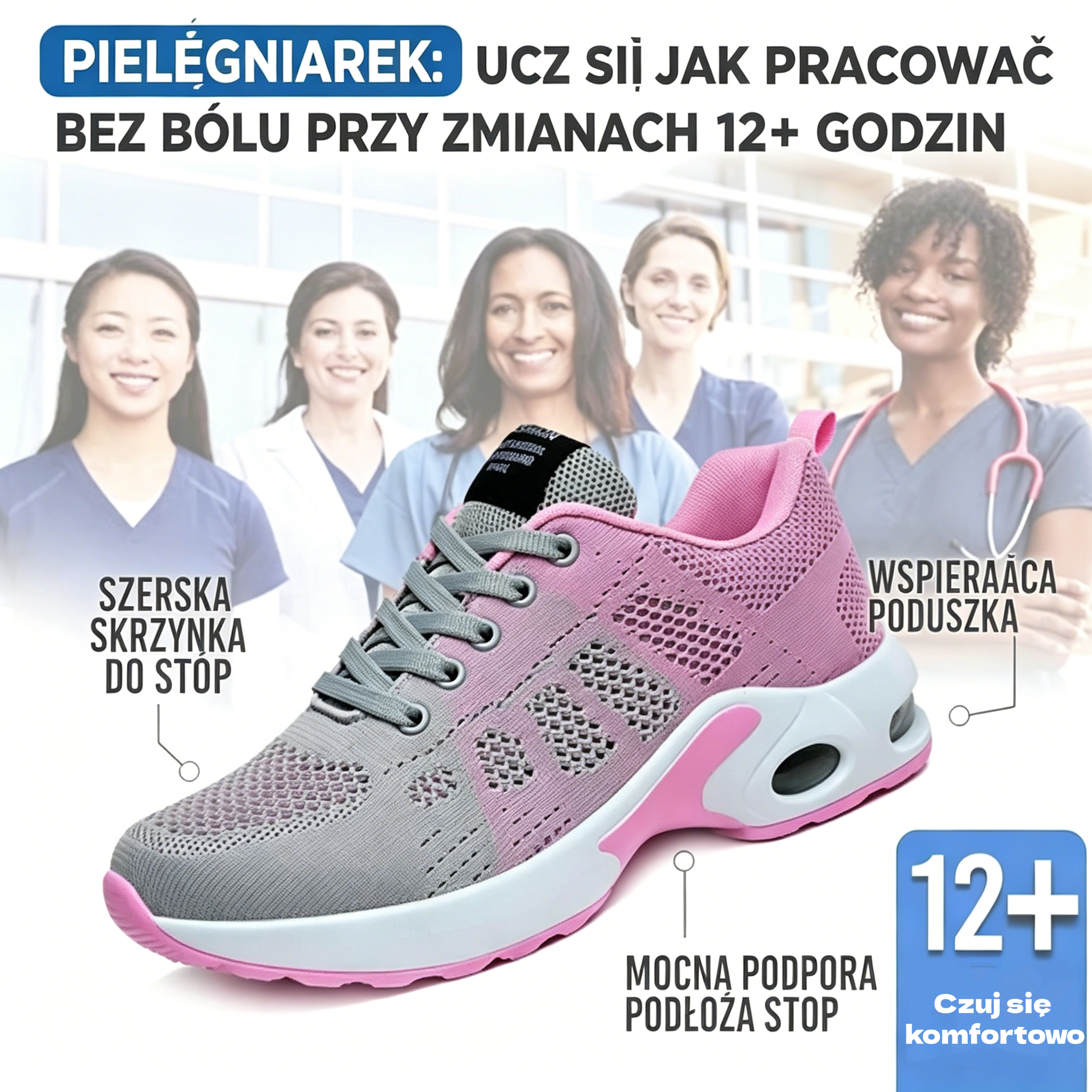 (🔥60% zniżki dzisiaj - nie przegap!) ⏰LULUMALASS® - Miękkie i wygodne, amortyzowane, ortopedyczne buty sportowe ✅ (wsparcie łuku stopy, łagodzenie dyskomfortu)