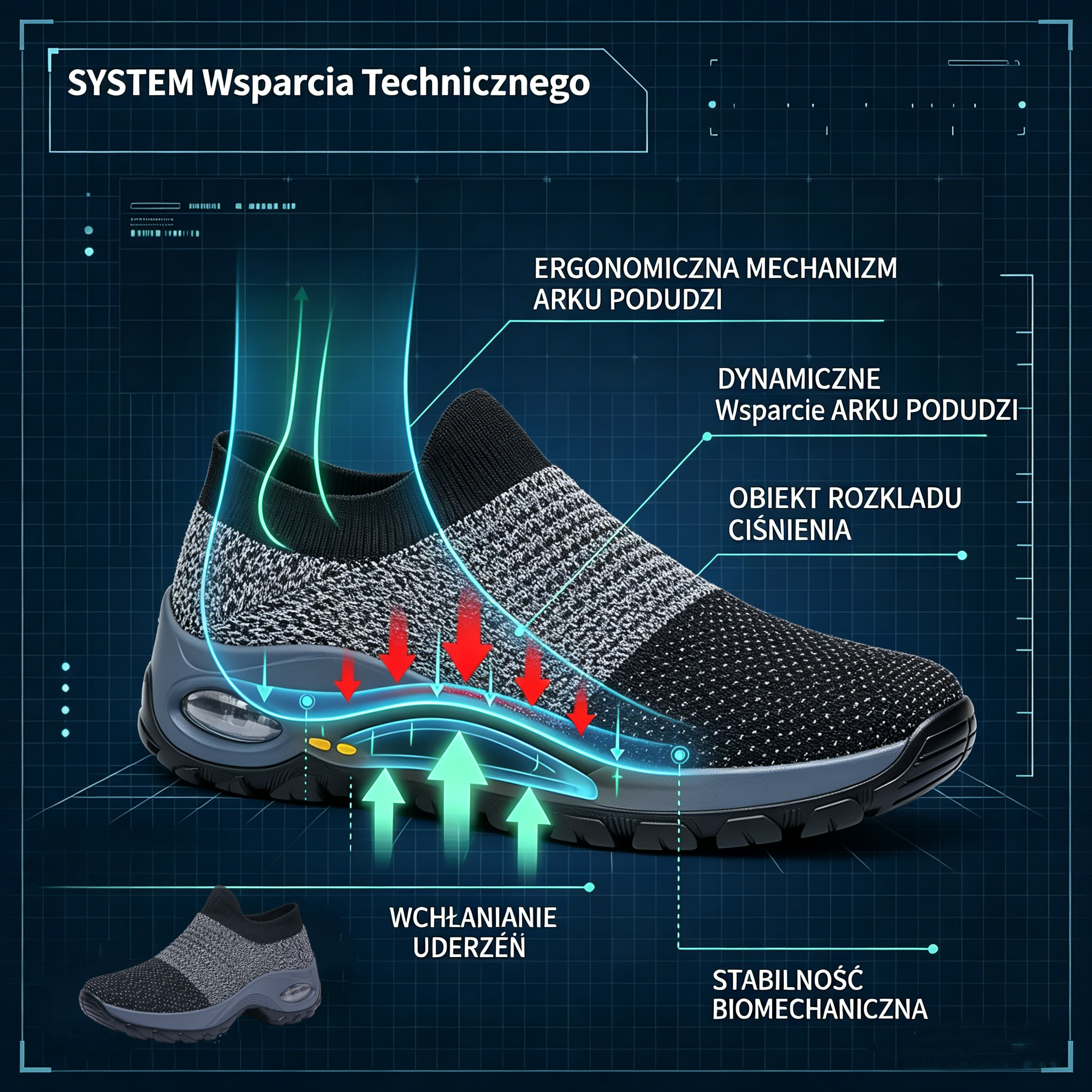 (🔥60% zniżki dzisiaj - nie przegap!) ⏰LULUMALASS® - Miękkie i wygodne, amortyzowane, ortopedyczne buty sportowe ✅ (wsparcie łuku stopy, łagodzenie dyskomfortu)
