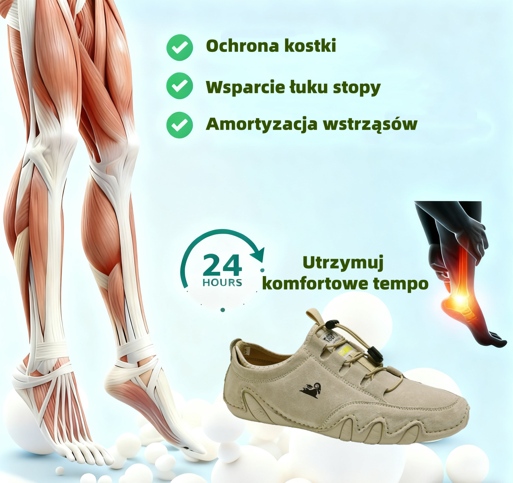 【🔥Dzisiejsza oferta 40% zniżki – nie przegap】 Ergonomicznie zaprojektowane ortopedyczne buty skórzane – konstrukcja podtrzymująca łuk stopy👞 Bez wysiłku łagodzą ból stóp