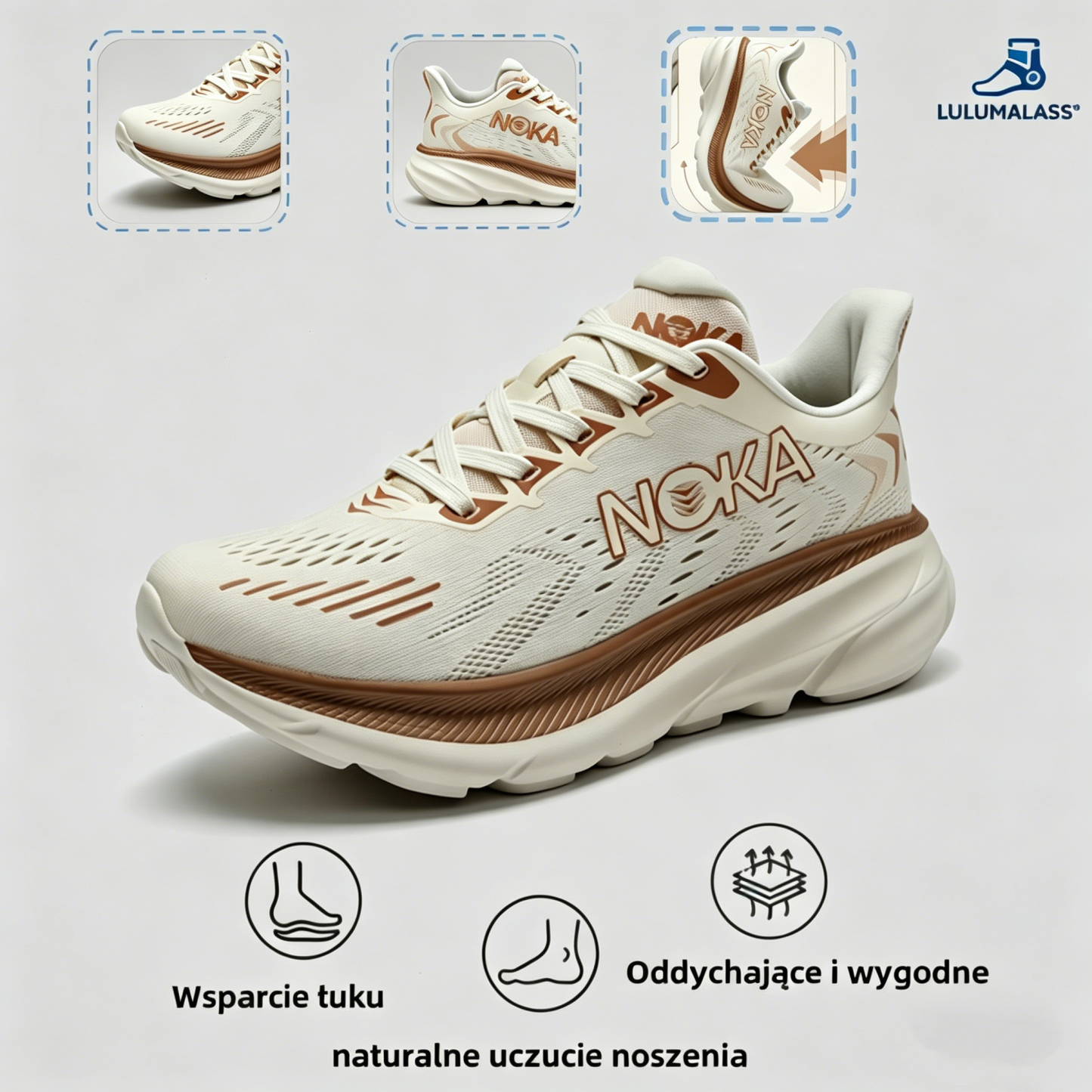 LULUMALASS®[🎁Ograniczony czasowo rabat 60%] Markowe eleganckie, miękkie i wygodne buty casualowe