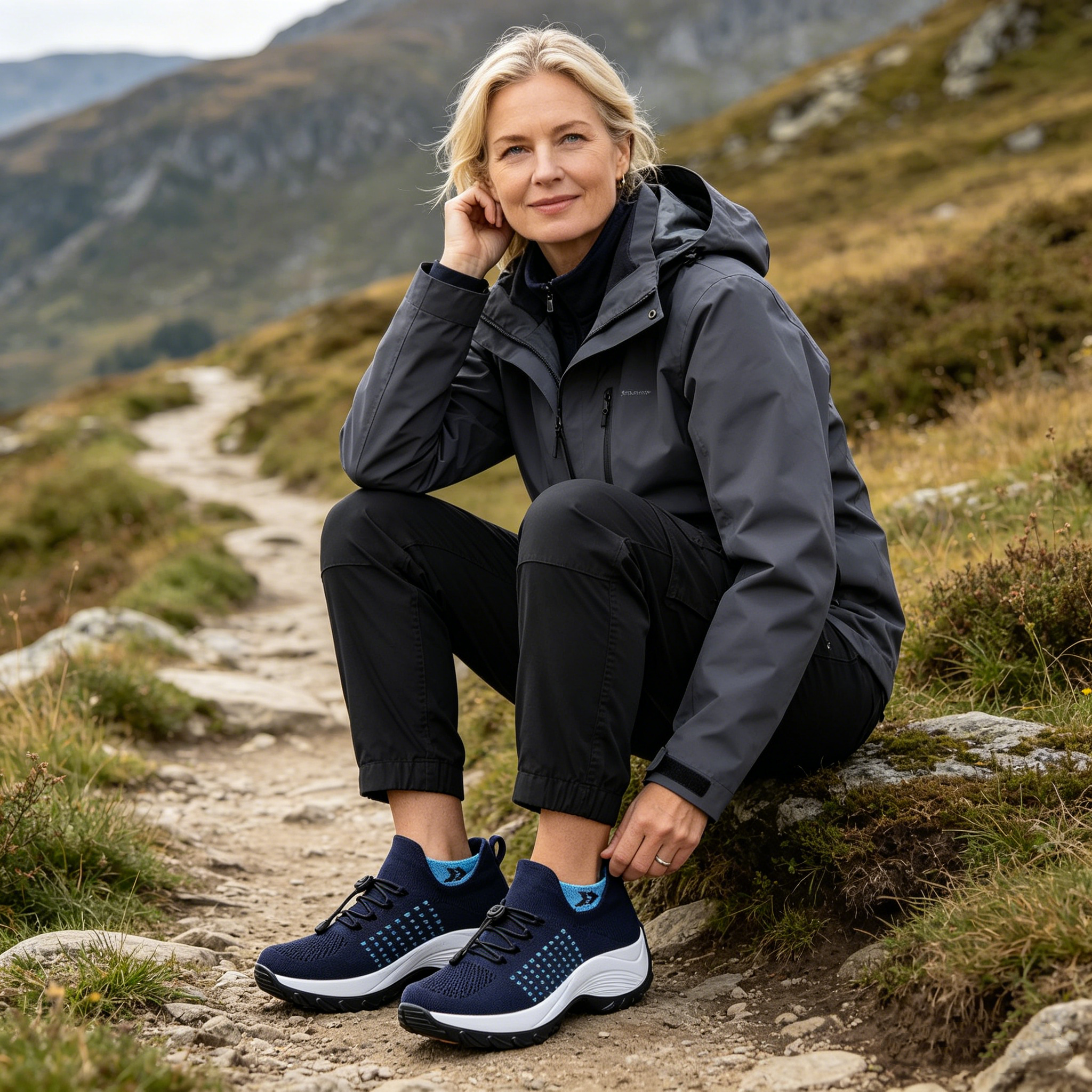 (🔥60% zniżki dzisiaj - nie przegap!) ⏰LULUMALASS® - Miękkie, wygodne, oddychające i amortyzowane buty sportowe ✅ (Wsparcie łuku stopy łagodzące dyskomfort)