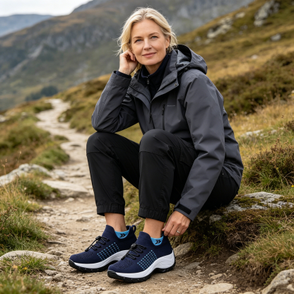 (🔥60% zniżki dzisiaj - nie przegap!) ⏰LULUMALASS® - Miękkie, wygodne, oddychające i amortyzowane buty sportowe ✅ (Wsparcie łuku stopy łagodzące dyskomfort)