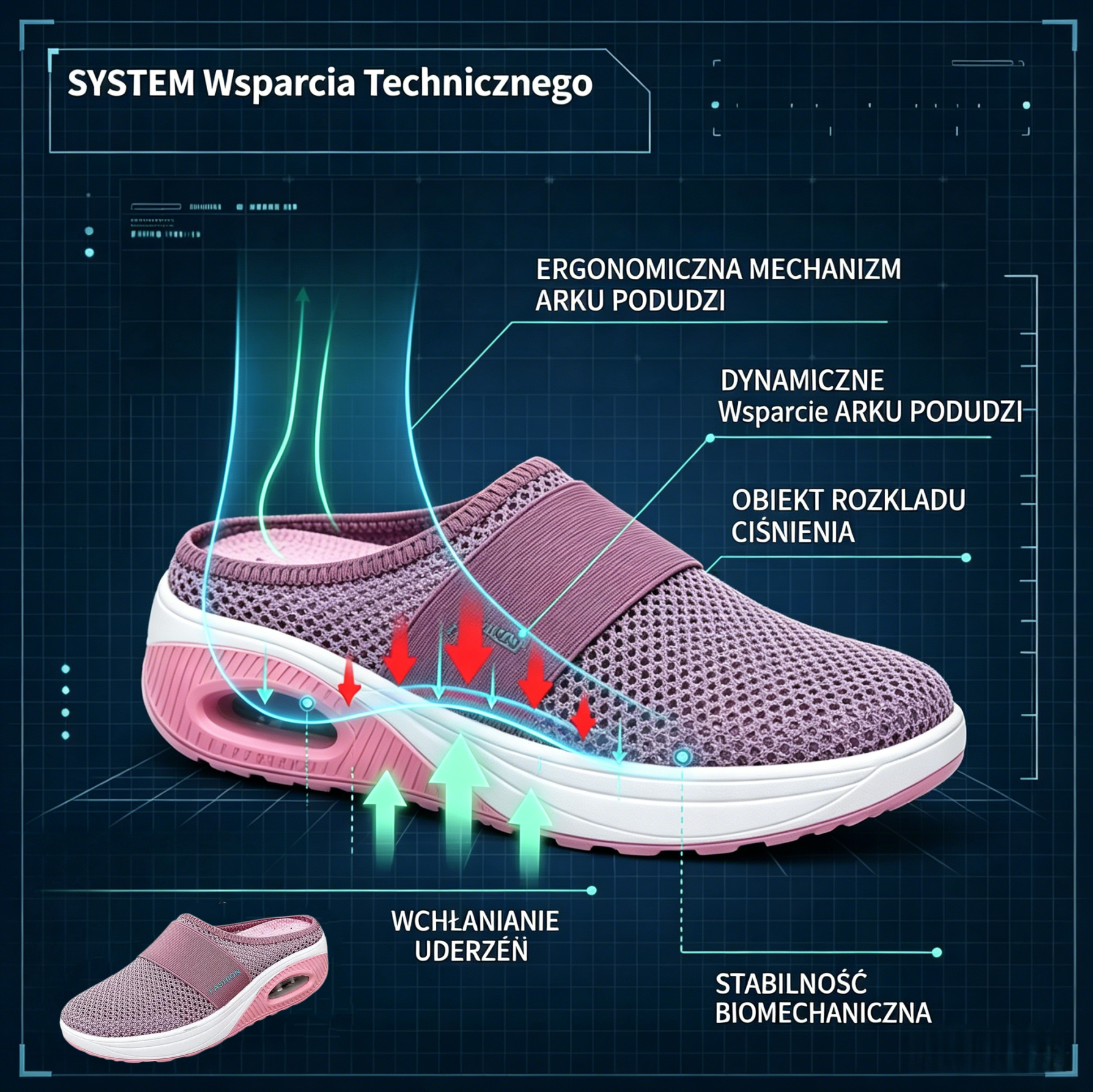 (🔥60% zniżki dzisiaj - nie przegap!) LULUMALASS® - Damskie buty ortopedyczne z amortyzacją ✅ Pożegnaj ból stóp i ciesz się całodziennym komfortem!
