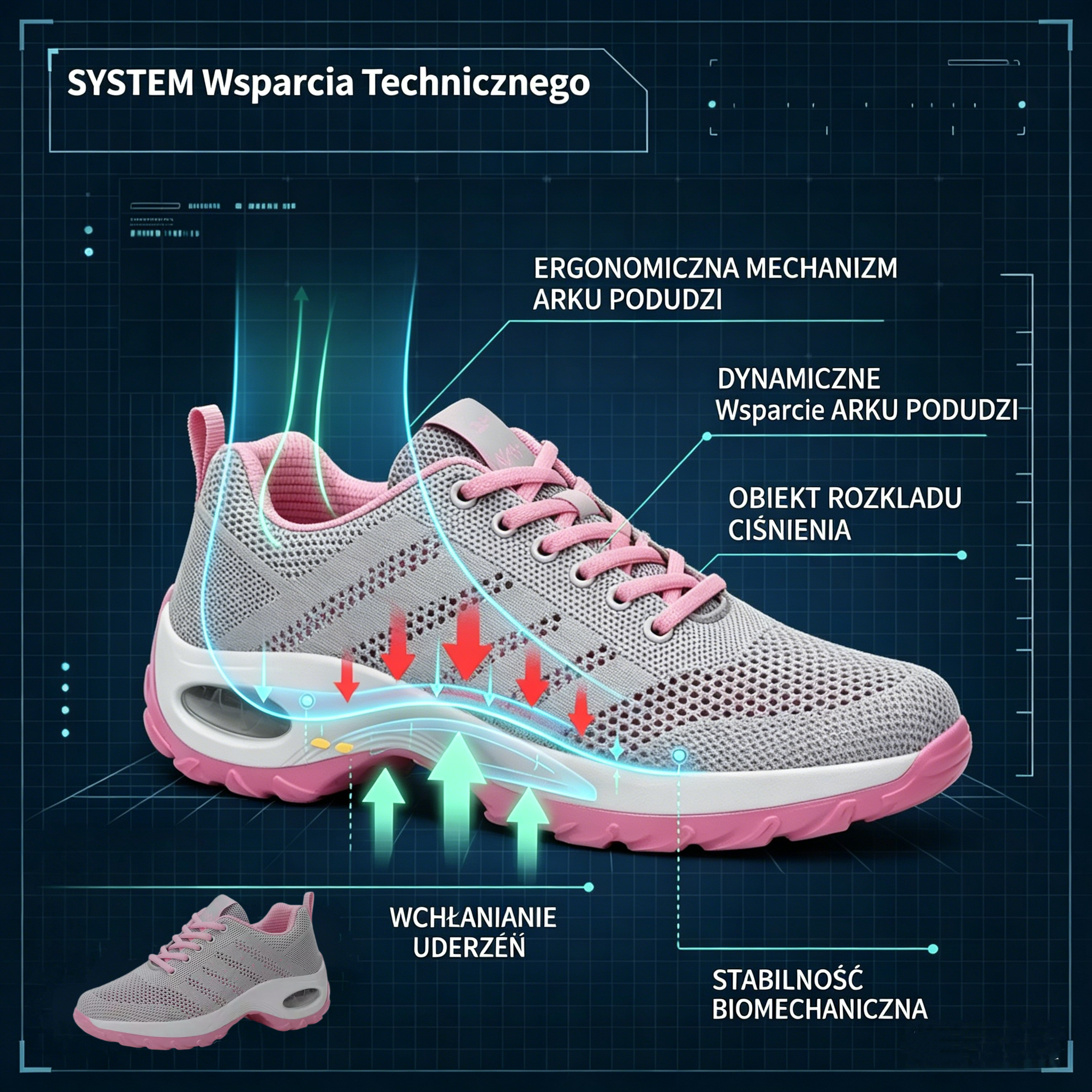 (🔥60% zniżki dzisiaj - nie przegap!) LULUMALASS® - Damskie buty ortopedyczne z amortyzacją ✅ Pożegnaj ból stóp i ciesz się całodziennym komfortem!