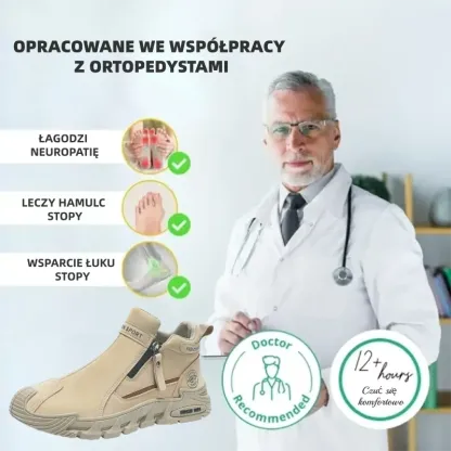 (🔥60% zniżki dzisiaj - nie przegap!)⏰Ergonomicznie zaprojektowane, miękkie i wygodne ortopedyczne buty sportowe (podparcie łuku stopy łagodzące dyskomfort)