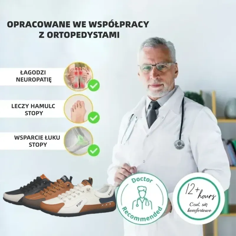 (🔥60% zniżki dzisiaj - nie przegap!)⏰Ergonomicznie zaprojektowane, miękkie i wygodne ortopedyczne buty sportowe (podparcie łuku stopy łagodzące dyskomfort)