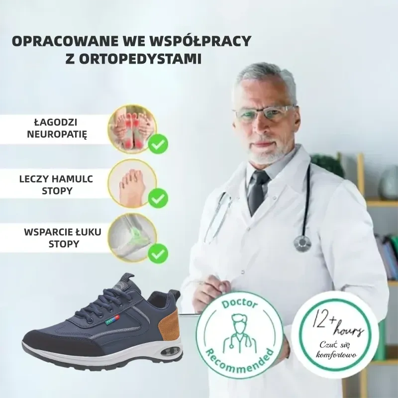 (🔥60% zniżki dzisiaj - nie przegap!) ⏰Ergonomicznie zaprojektowane --- miękkie i wygodne ortopedyczne buty sportowe✅ (wsparcie łuku stopy, łagodzenie dyskomfortu)