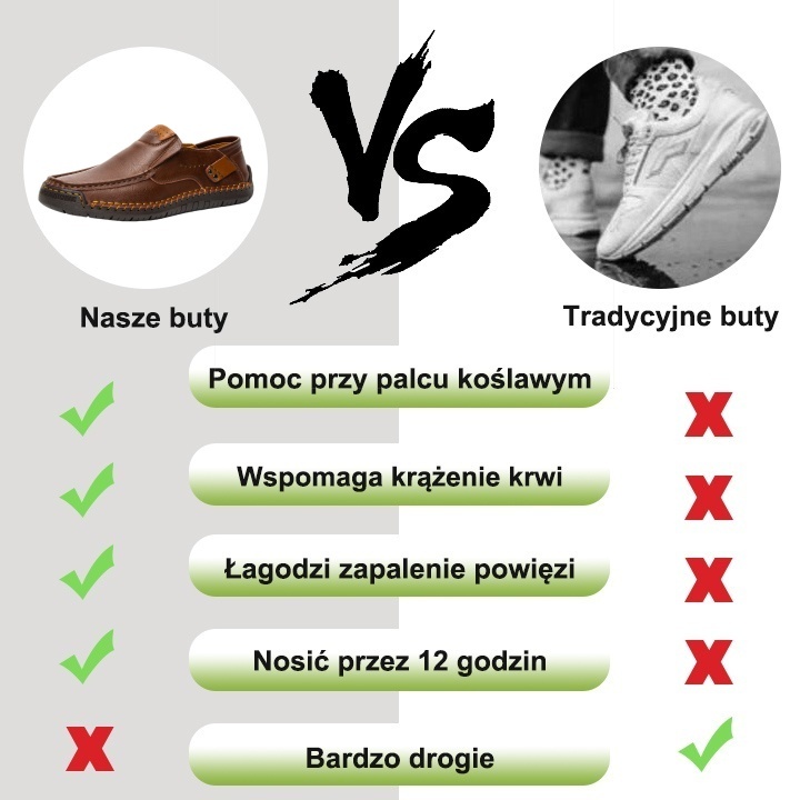 [Ograniczony czas: 60% zniżki i bezpłatne skarpety z wysokiej jakości bawełny] Stylowe, miękkie i wygodne skórzane buty (wsparcie łuku ułatwia chodzenie)