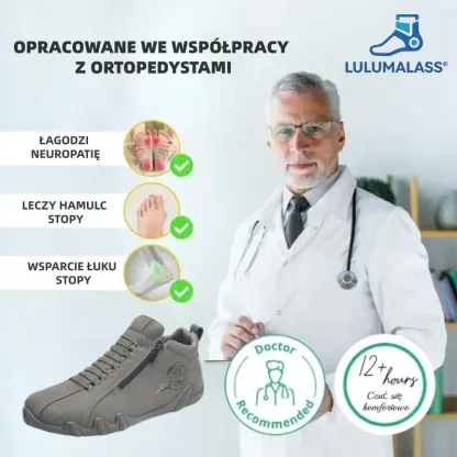 (🔥60% zniżki dzisiaj - nie przegap!) ⏰Ergonomicznie zaprojektowane --- miękkie i wygodne buty ortopedyczne✅ (podparcie łuku stopy, łagodzenie dyskomfortu)