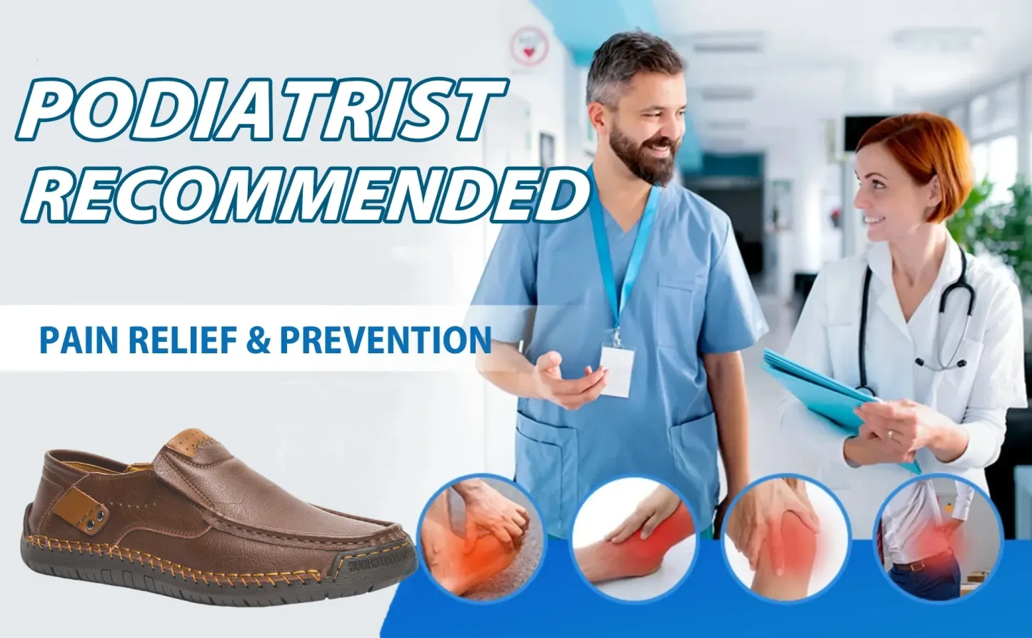 [Ograniczony czas: 60% zniżki i bezpłatne skarpety z wysokiej jakości bawełny] Stylowe, miękkie i wygodne skórzane buty (wsparcie łuku ułatwia chodzenie)