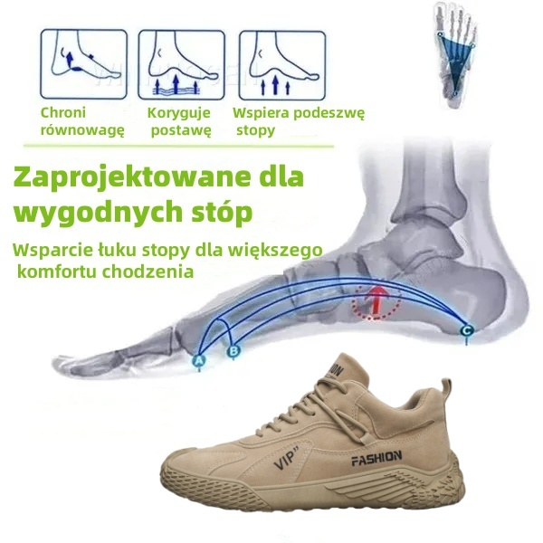 (🔥Dzisiaj 60% zniżki - nie przegap) ⏰Ergonomiczne --- Miękkie i wygodne buty codzienne/sportowe (podparcie łuku stopy ułatwia chodzenie)