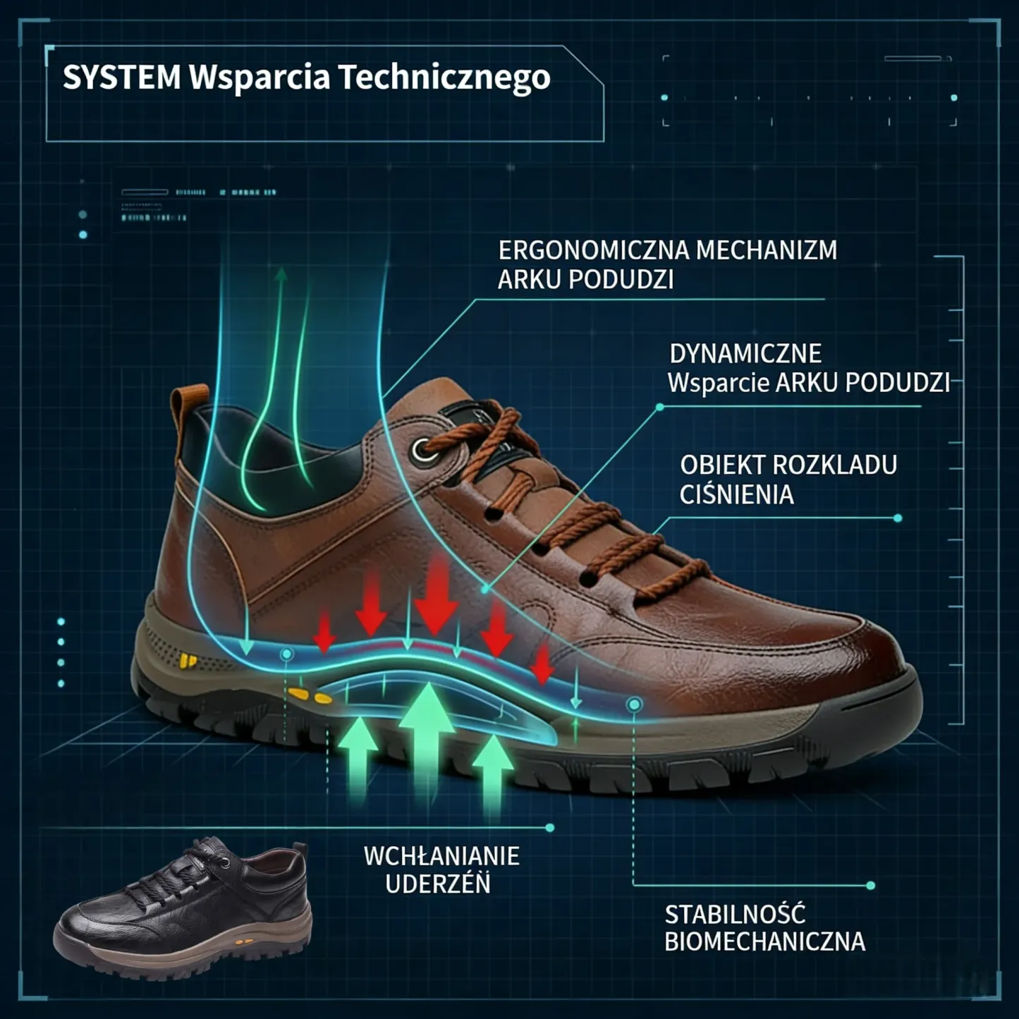 (🔥60% zniżki dzisiaj - nie przegap!)LULUMALASS®-Męskie skórzane buty ortopedyczne ✅ koniec bólu stóp, wygoda na cały dzień!
