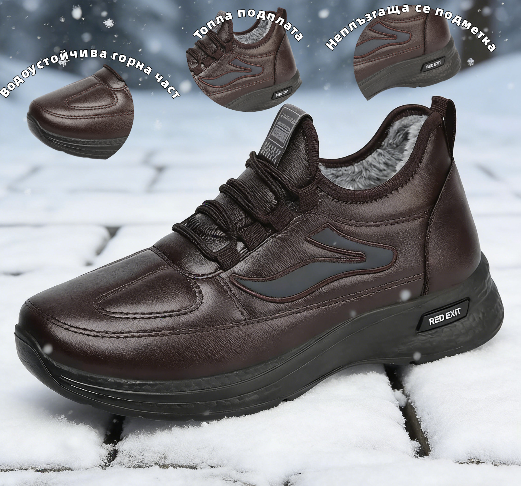 (🔥60% zniżki dzisiaj - nie przegap!) ⏰Ergonomicznie zaprojektowane, miękkie i wygodne, ortopedyczne, ciepłe buty (podparcie łuku stopy łagodzące dyskomfort)