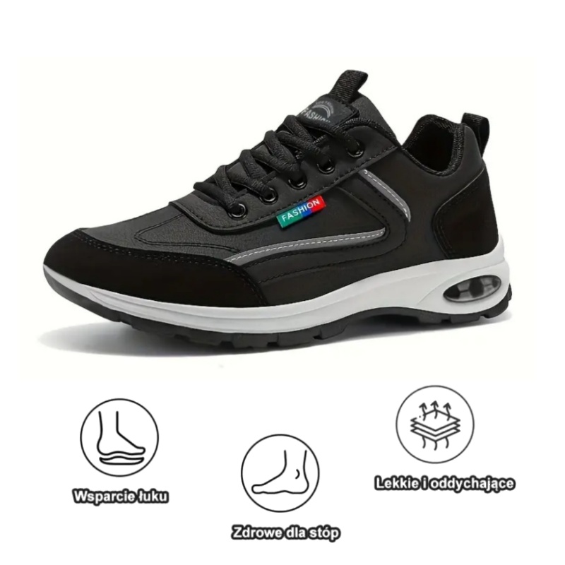 (🔥60% zniżki dzisiaj - nie przegap) ⏰Ergonomiczne --- miękkie i wygodne ortopedyczne buty sportowe/codzienne ✅(podparcie łuku stopy ułatwia chodzenie)