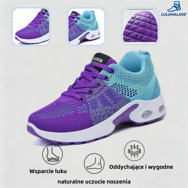 (🔥60% zniżki dzisiaj - nie przegap!) ⏰LULUMALASS® - Miękkie i wygodne, amortyzowane, ortopedyczne buty sportowe ✅ (wsparcie łuku stopy, łagodzenie dyskomfortu)