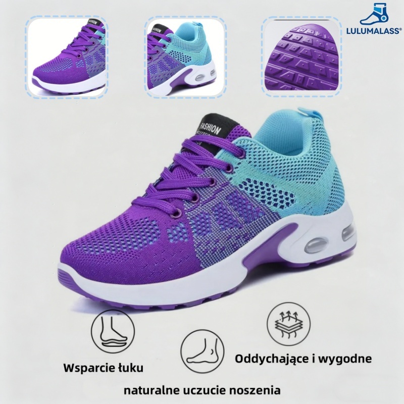 (🔥60% zniżki dzisiaj - nie przegap!) ⏰LULUMALASS® - Miękkie i wygodne, amortyzowane, ortopedyczne buty sportowe ✅ (wsparcie łuku stopy, łagodzenie dyskomfortu)