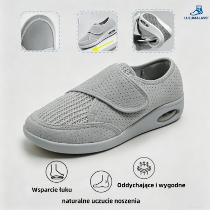 (🔥60% zniżki dzisiaj - nie przegap!) LULUMALASS® - Damskie buty ortopedyczne z amortyzacją ✅ Pożegnaj ból stóp i ciesz się całodziennym komfortem!