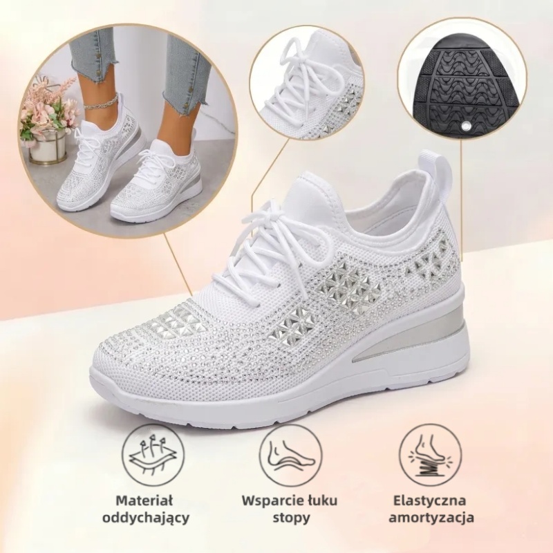 (🔥60% zniżki dzisiaj - nie przegap!) LULUMALASS® - Damskie buty ortopedyczne z amortyzacją ✅ Pożegnaj ból stóp i ciesz się całodziennym komfortem!